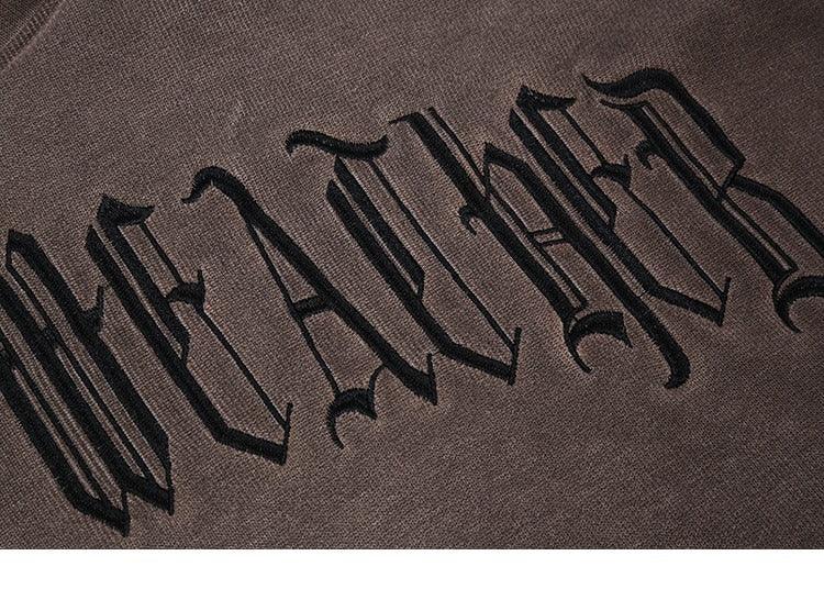 Embroidered Angel Zip-Up Jacket